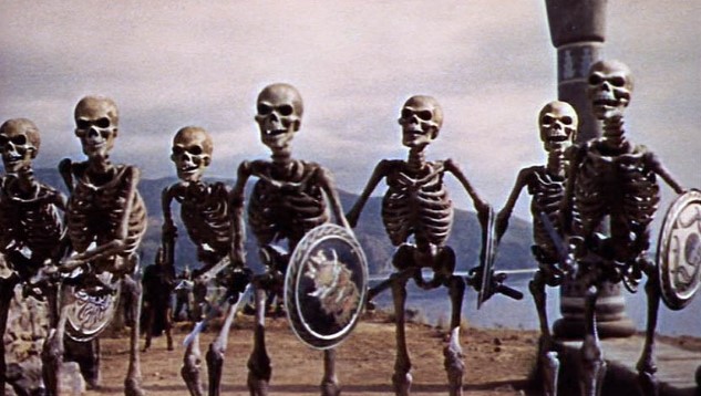 Skeleton fight Ray Harryhausen